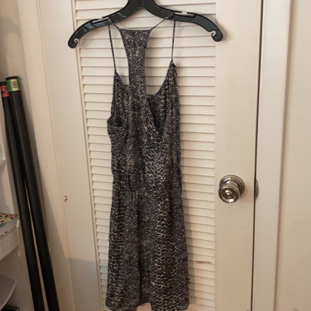 Parker Python Print Dress Xs - image 4